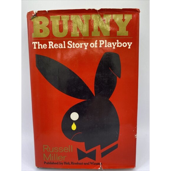 Bunny The Real Story of Playboy by Russell Miller HCDJ 1st American Edition 1984 - Picture 2 of 14